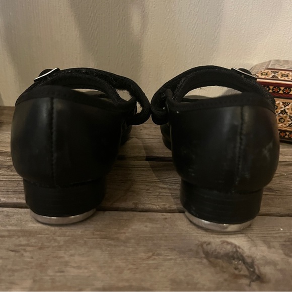 Capezio black Tap Shoes size 12 - Picture 4 of 9